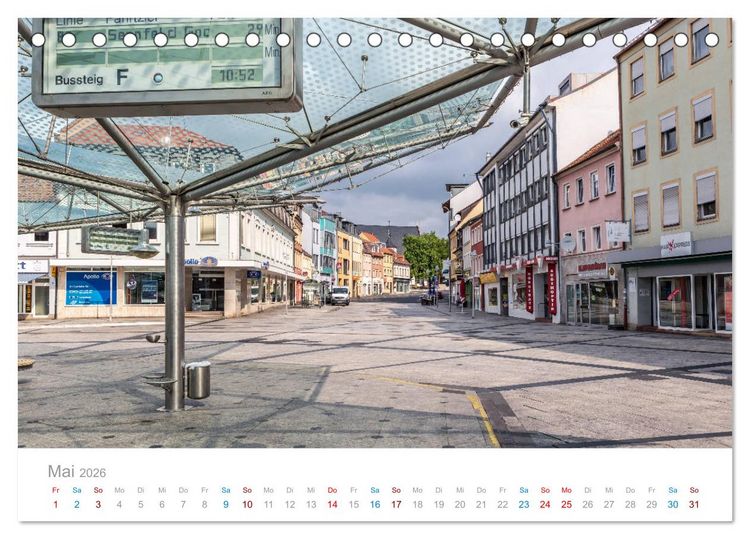 Produktbild: Schweinfurt - Stadt der Kunst und Industrie (Tischkalender 2026 DIN A5 quer), CALVENDO Monatskalender