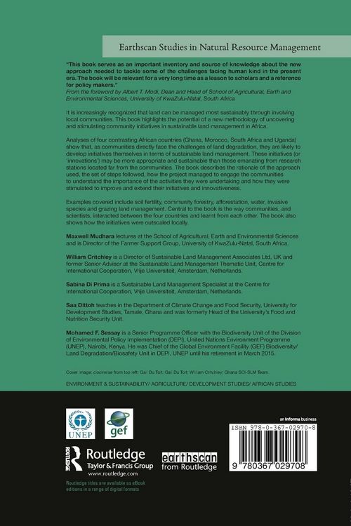 Produktbild: Community Innovations in Sustainable Land Management