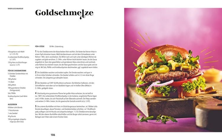 Produktbild: Goldst&uuml;cke &ndash; Die Hans im Gl&uuml;ck Burger, Bowls und Drinks