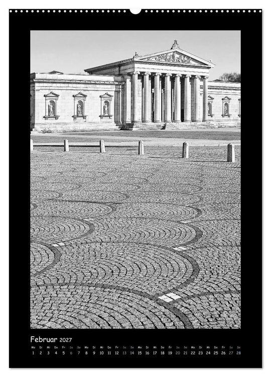 Produktbild: Liebenswertes M&uuml;nchen 2027 - Stilisierte Fotografien in schwarzwei&szlig; (hochwertiger Premium Wandkalender 2027 DIN A2 hoch), Kunstdruck in Hochglanz