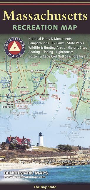 Produktbild: Massachusetts Recreation Map