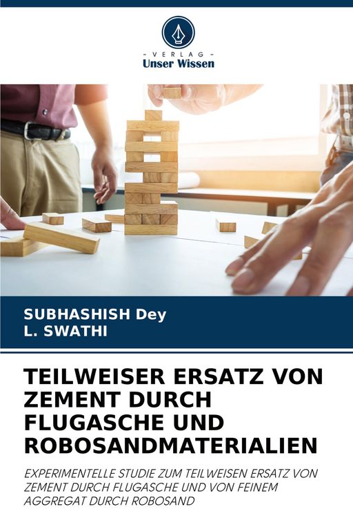 Produktbild: Teilweiser Ersatz von Zement Durch Flugasche und Robosandmaterialien