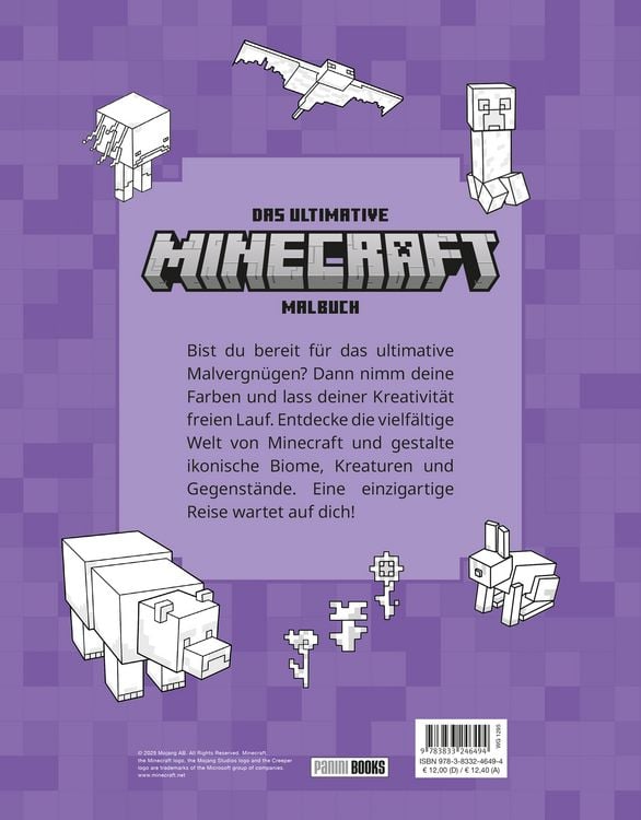 Produktbild: Minecraft: Das ultimative Minecraft-Malbuch