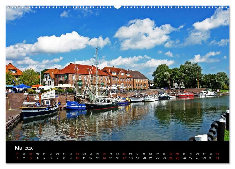 Produktbild: Ostfriesland (hochwertiger Premium Wandkalender 2026 DIN A2 quer), Kunstdruck in Hochglanz