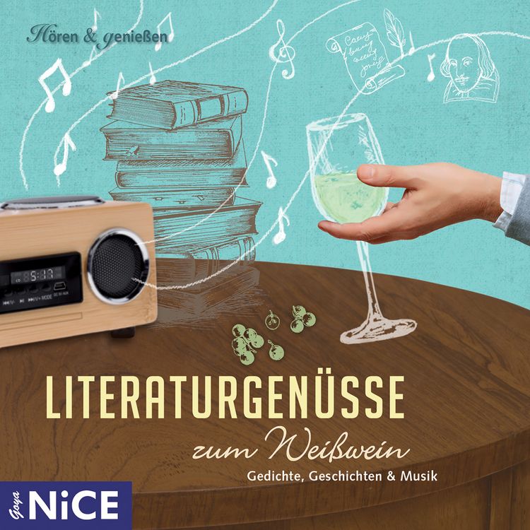 Produktbild: Literaturgen&uuml;sse zum Wei&szlig;wein