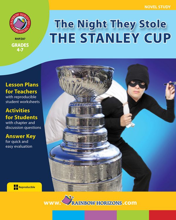 Produktbild: The Night They Stole The Stanley Cup (Novel Study)