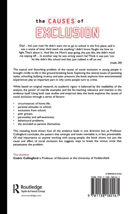 Produktbild: The Causes of Exclusion