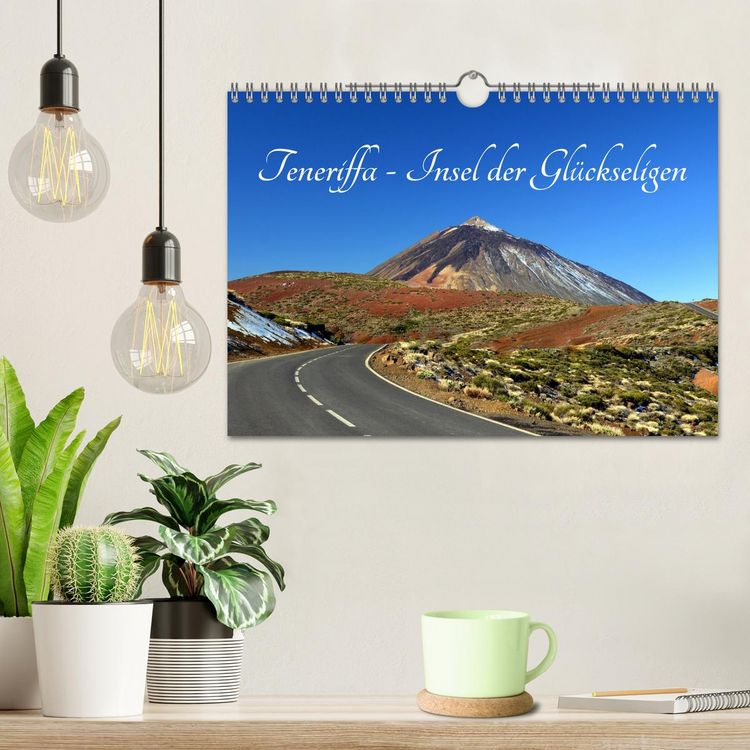 Produktbild: Teneriffa - Insel der Gl&uuml;ckseligen (Wandkalender 2026 DIN A4 quer), CALVENDO Monatskalender