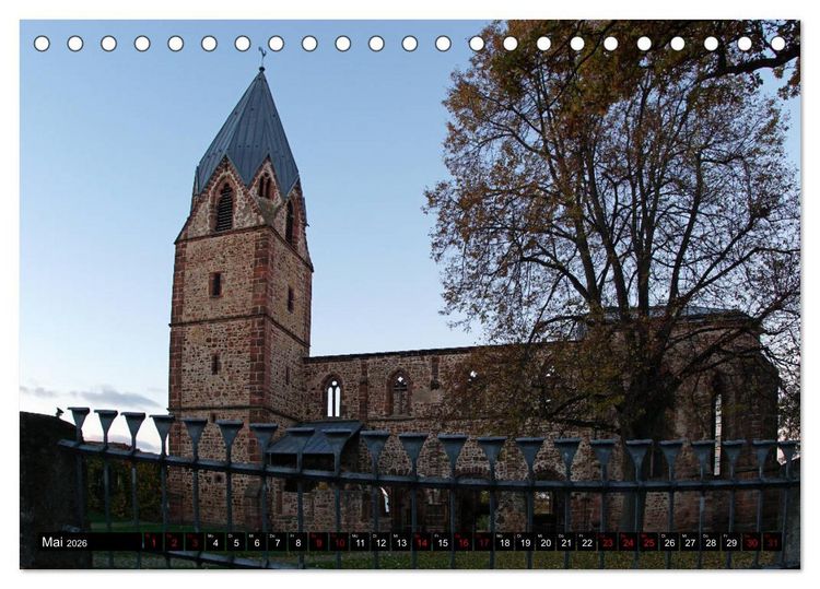 Produktbild: Schwalmstadt - Mittelpunkt des Rotk&auml;ppchenlands (Tischkalender 2026 DIN A5 quer), CALVENDO Monatskalender