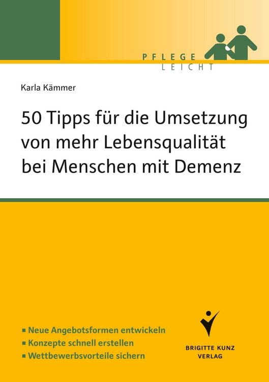 Produktbild: 50 Tipps f&uuml;r die Umsetzung von mehr Lebensqualit&auml;t bei Menschen mit Demenz
