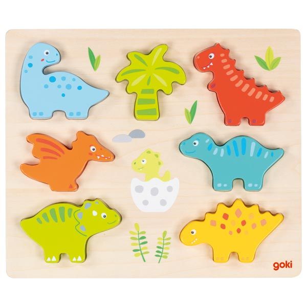 Produktbild: Einlegepuzzle Dinosaurier