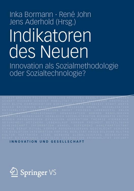 Produktbild: Indikatoren des Neuen