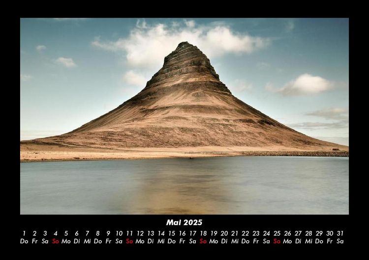 Produktbild: Landschaftskalender 2025 Fotokalender DIN A3
