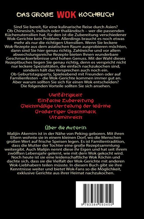 Produktbild: Das gro&szlig;e WOK Kochbuch &ndash; Asiatische K&uuml;che f&uuml;r Anf&auml;nger