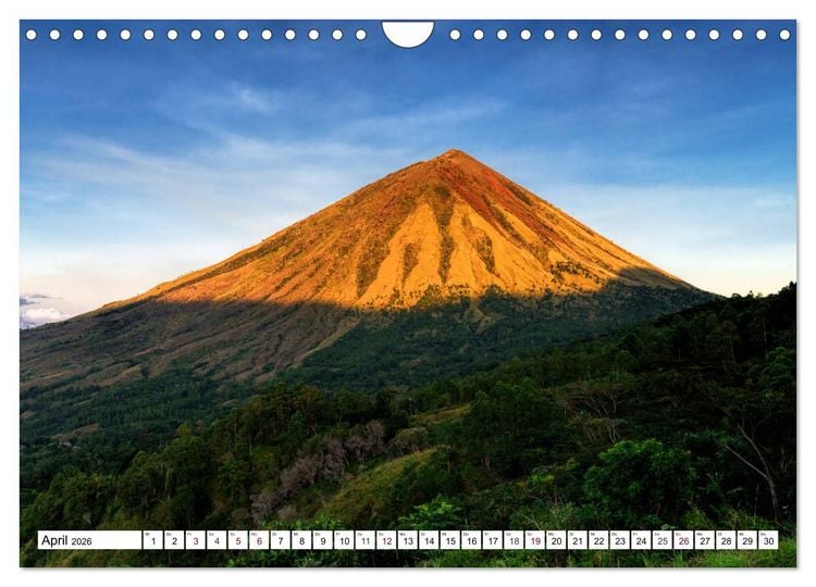 Produktbild: Indonesien - Inselparadies Flores & Komodo (Wandkalender 2026 DIN A4 quer), CALVENDO Monatskalender