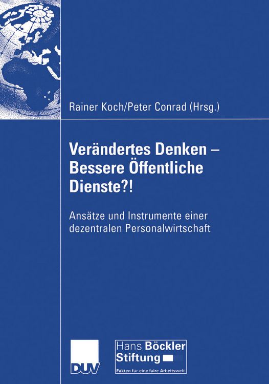 Produktbild: Ver&auml;ndertes Denken &mdash; Bessere &Ouml;ffentliche Dienste?!