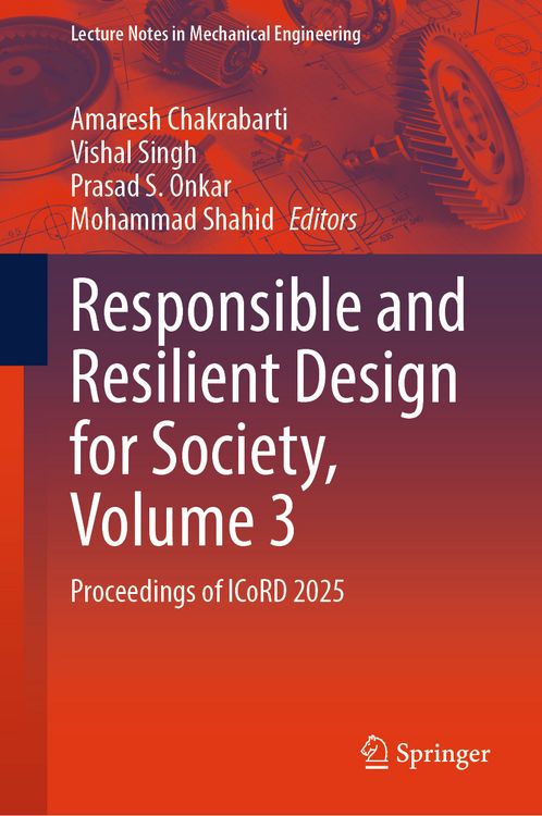 Produktbild: Responsible and Resilient Design for Society, Volume 3