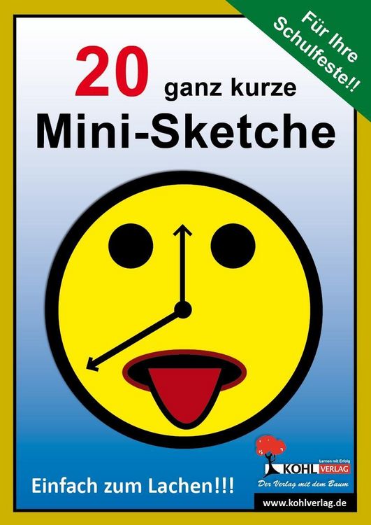 Produktbild: 20 ganz kurze Mini-Sketche