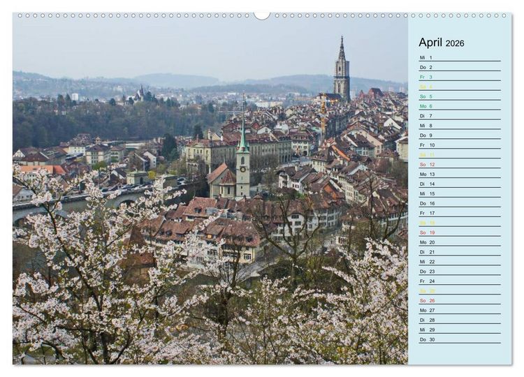 Produktbild: Gr&uuml;ezi . Landschaften in der Schweiz Planer (Wandkalender 2026 DIN A2 quer), CALVENDO Monatskalender