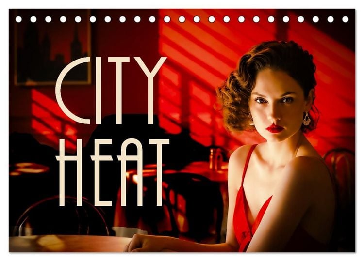 Produktbild: CITY HEAT (Tischkalender 2027 DIN A5 quer), CALVENDO Monatskalender