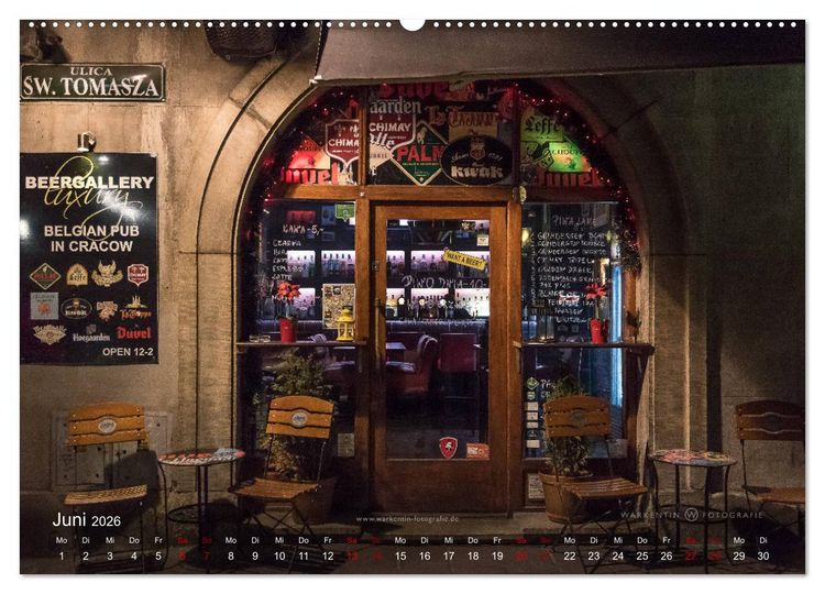 Produktbild: Krakau live (Wandkalender 2026 DIN A2 quer), CALVENDO Monatskalender