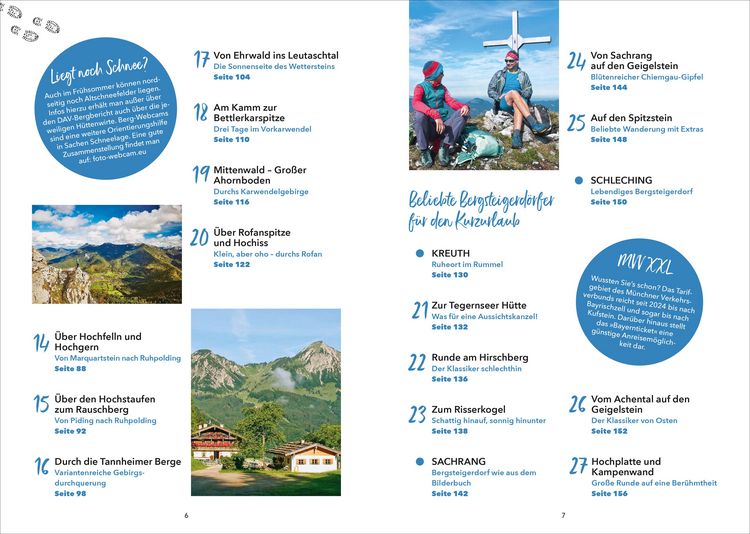 Produktbild: Das perfekte Bergwochenende mit Bus und Bahn in den Bayerischen Hausbergen