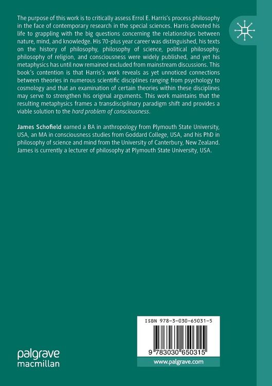 Produktbild: A Phenomenological Revision of E. E. Harris's Dialectical Holism
