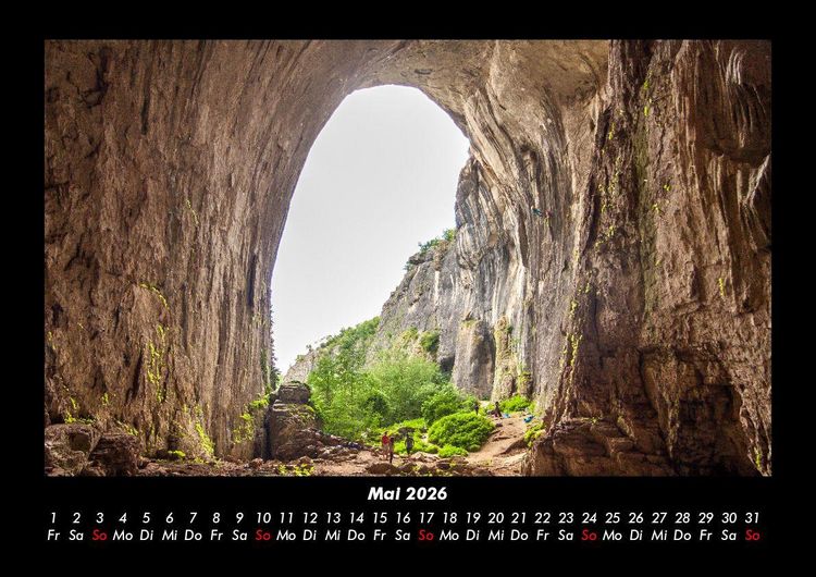 Produktbild: Wanderlust 2026 Fotokalender DIN A3