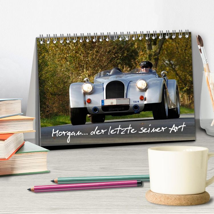 Produktbild: Morgan... der letzte seiner Art (Tischkalender 2026 DIN A5 quer), CALVENDO Monatskalender