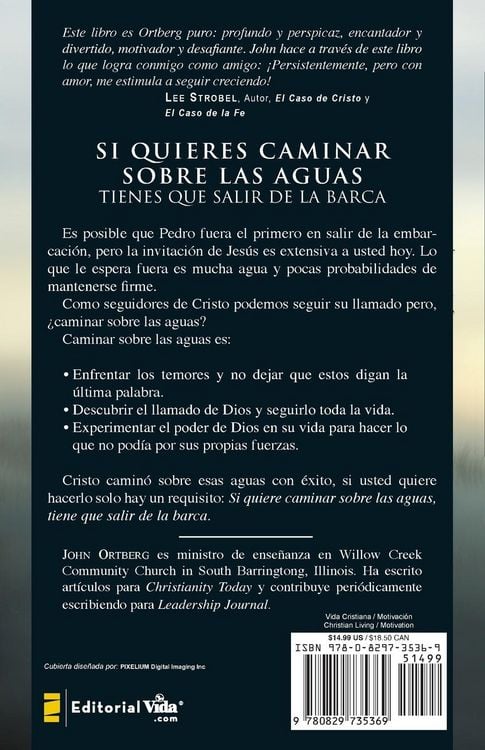 Produktbild: La Si Quieres Caminar Sobre Las Aguas Tiene Que Salir de la Barca = If You Want to Walk on Water
