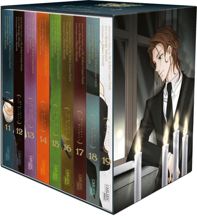 Produktbild: Moriarty the Patriot, Band 11-19 im Sammelschuber mit Extra