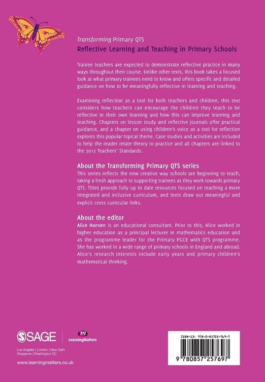 Produktbild: Reflective Learning and Teaching in Primary Schools