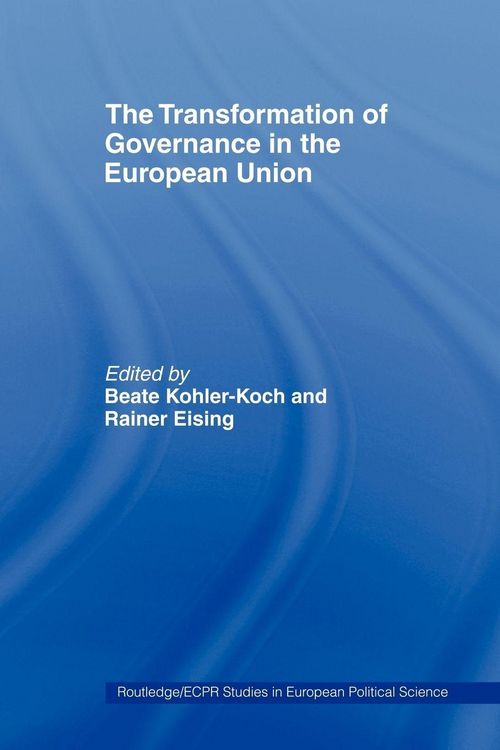 Produktbild: The Transformation of Governance in the European Union