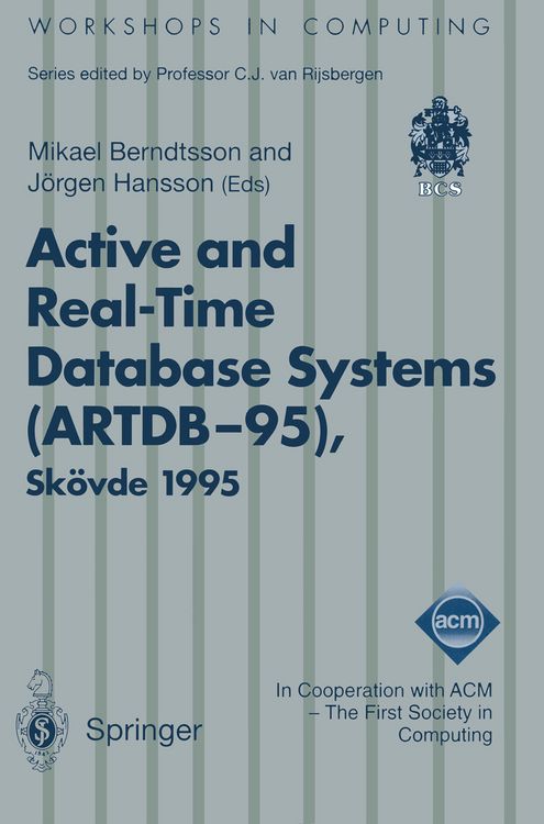 Produktbild: Active and Real-Time Database Systems (ARTDB-95)