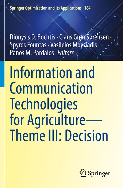 Produktbild: Information and Communication Technologies for Agriculture&mdash;Theme III: Decision