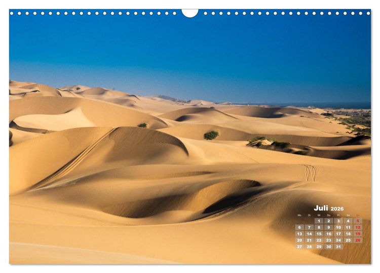 Produktbild: Namibia, Sch&ouml;nheit und Vielfalt (Wandkalender 2026 DIN A3 quer), CALVENDO Monatskalender