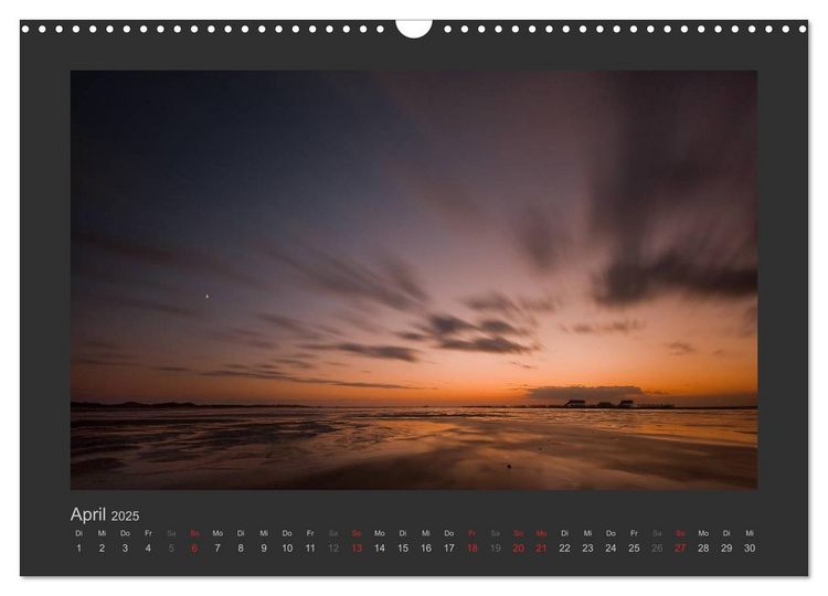 Produktbild: Impressionen aus St. Peter-Ording (Wandkalender 2025 DIN A3 quer), CALVENDO Monatskalender