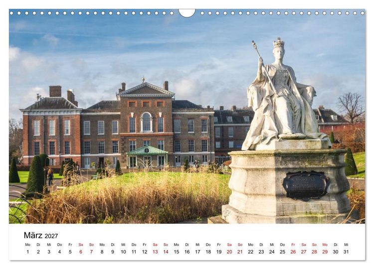 Produktbild: London, bunt und sch&ouml;n! (Wandkalender 2027 DIN A3 quer), CALVENDO Monatskalender