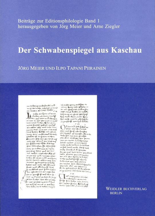 Produktbild: Der Schwabenspiegel aus Kaschau