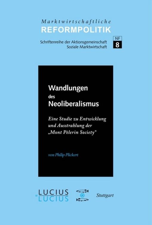 Produktbild: &szlig;Wandlungen des Neoliberalismus