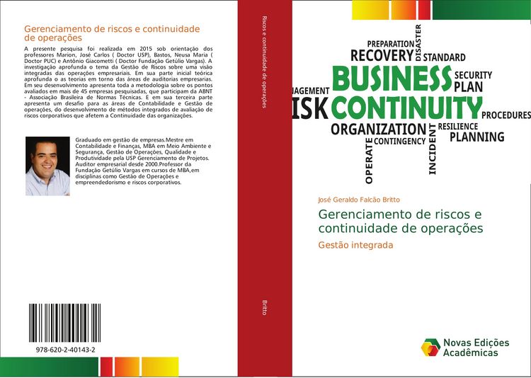 Produktbild: Gerenciamento de riscos e continuidade de opera&ccedil;&otilde;es