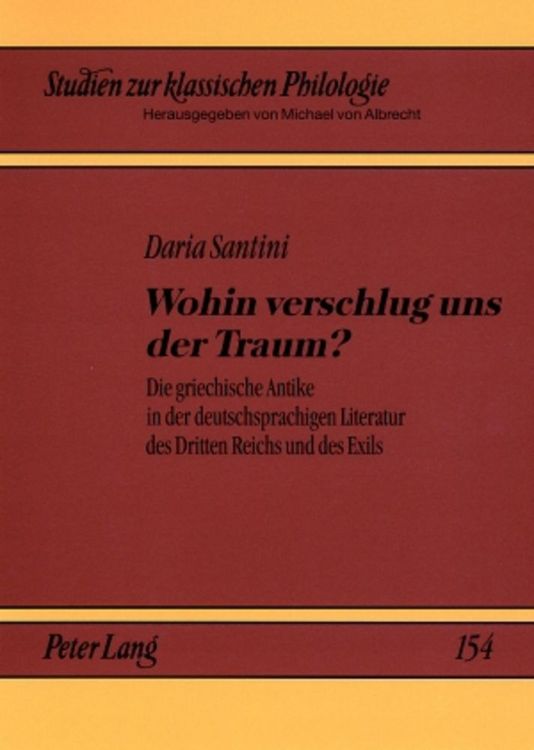 Produktbild: Wohin verschlug uns der Traum?