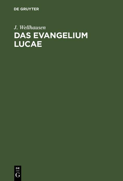 Produktbild: Das Evangelium Lucae