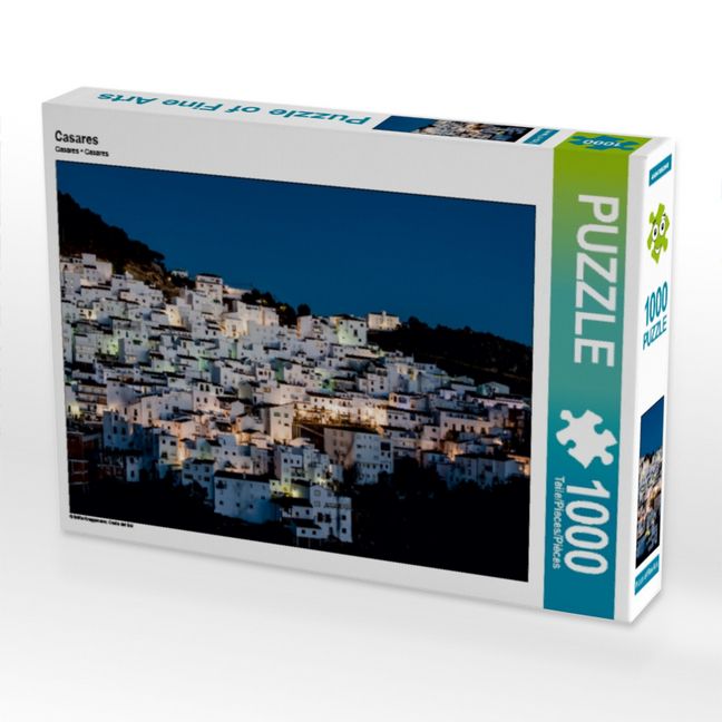 Produktbild: CALVENDO Puzzle Casares | 1000 Teile Lege-Gr&ouml;&szlig;e 64x48cm Foto-Puzzle f&uuml;r gl&uuml;ckliche Stunden