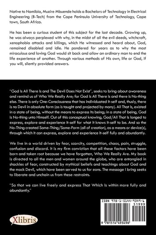 Produktbild: God Is All There Is and the Devil Does Not Exist