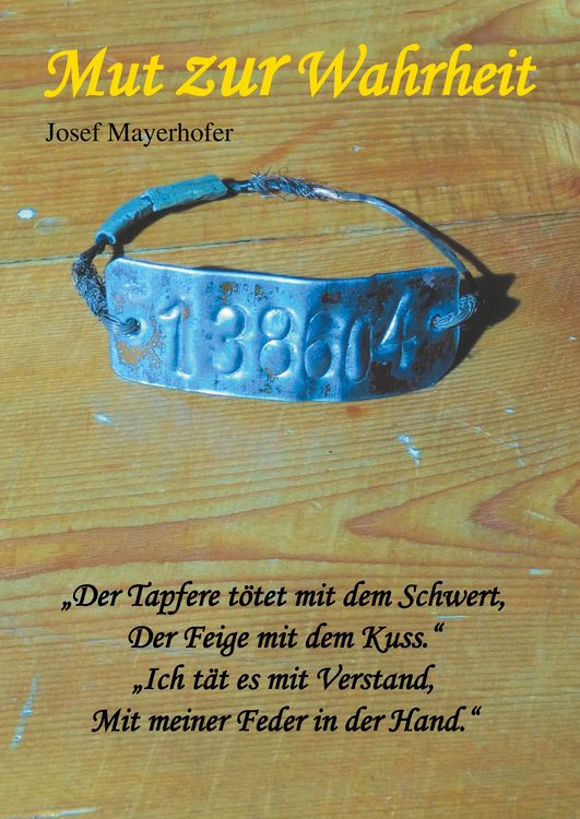 Produktbild: Mut zur Wahrheit