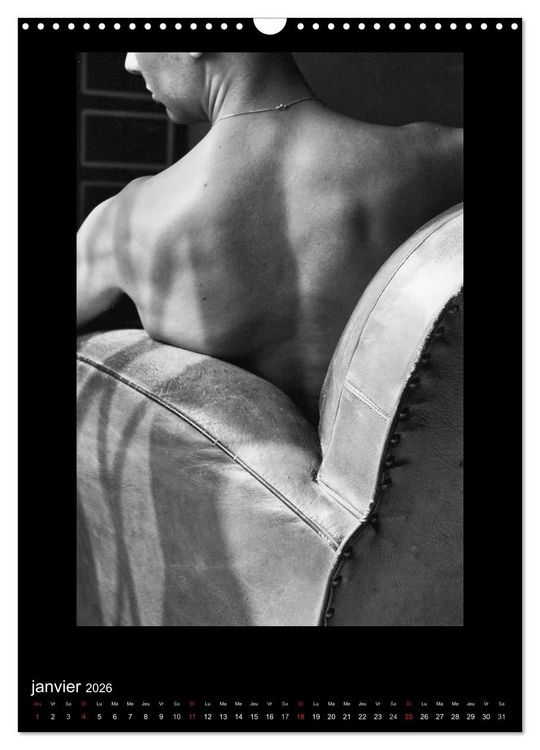 Produktbild: Au Masculin (Calendrier mural 2026 DIN A3 horizontal), CALVENDO calendrier mensuel