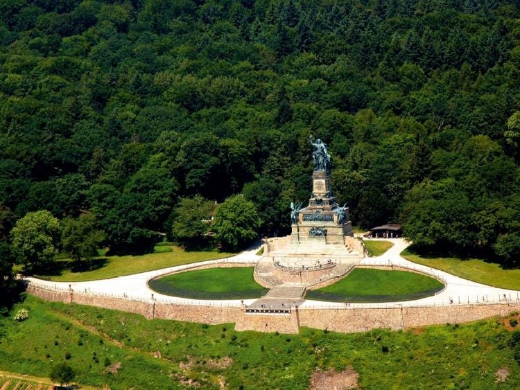 Produktbild: CALVENDO Puzzle Niederwald-Denkmal bei R&uuml;desheim | 1000 Teile Lege-Gr&ouml;&szlig;e 64x48cm Foto-Puzzle f&uuml;r gl&uuml;ckliche Stunden