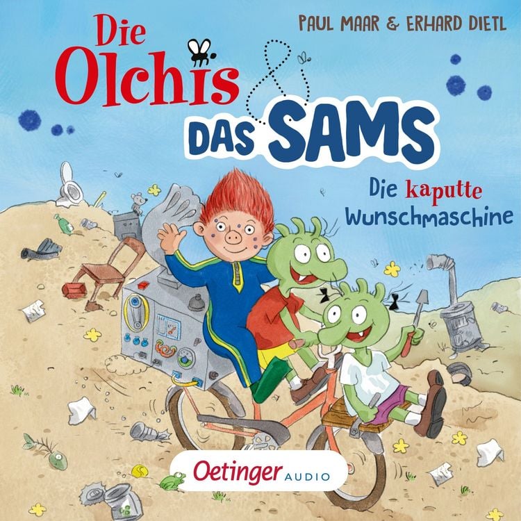 Produktbild: Die Olchis und das Sams 1. Die kaputte Wunschmaschine