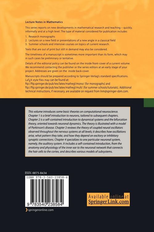 Produktbild: Tutorials in Mathematical Biosciences I